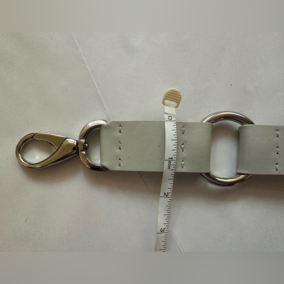 MaxMara Logo D-ring Leather Waist Belt | MAX MARA - Picture 6 of 8